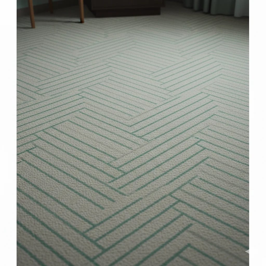 Der Teppich mit MAZE-Muster – Sybilles Wohnzimmer