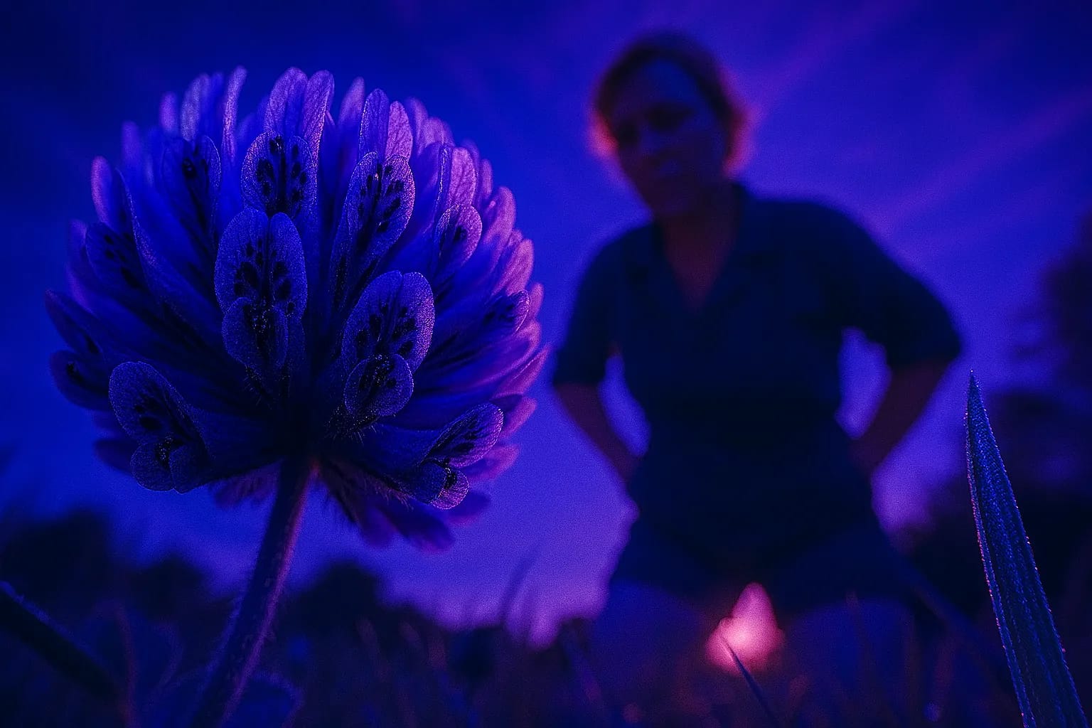 Janna gezien door het oog van een bij