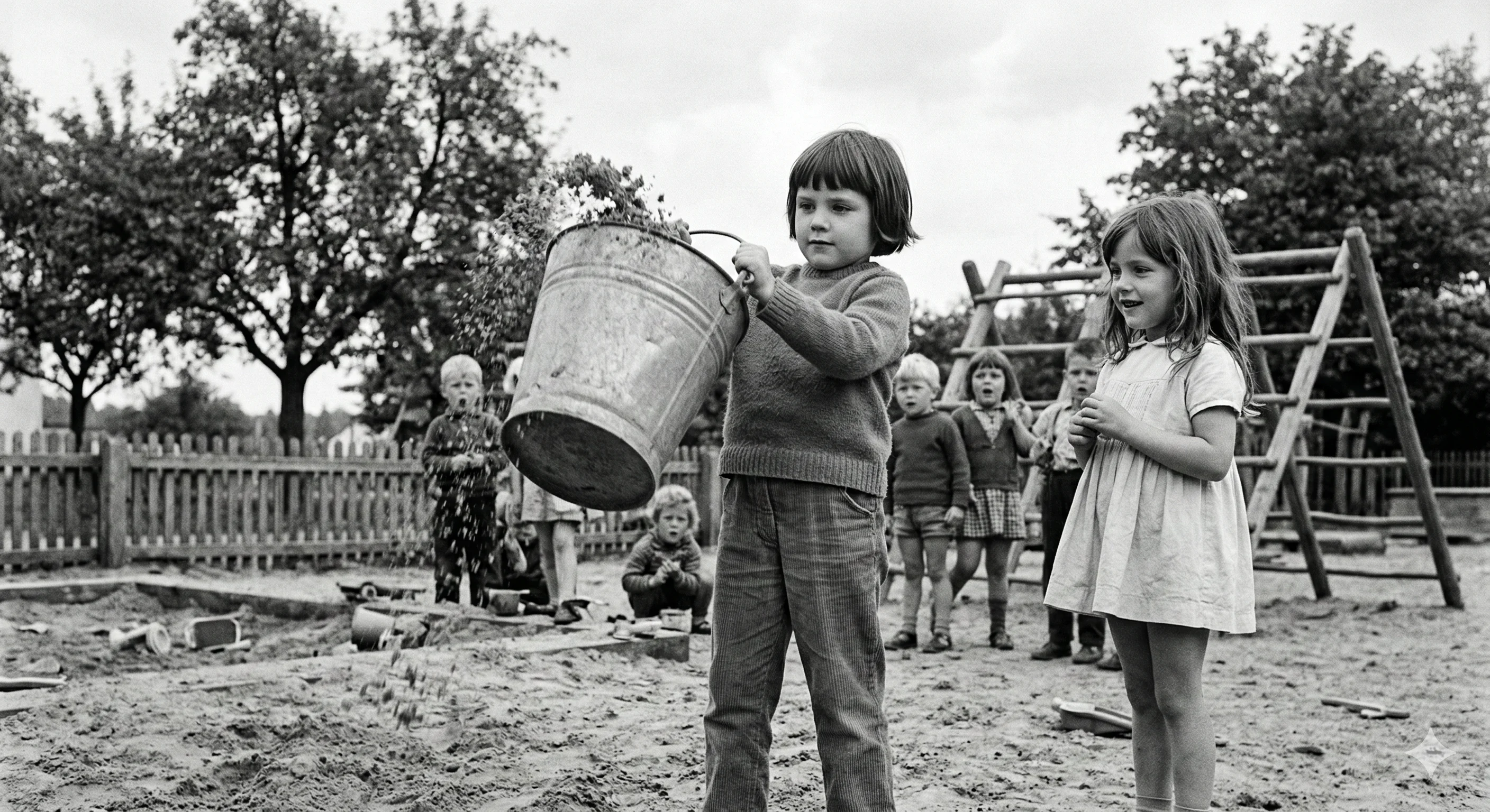 Ada mit dem Zinkeimer