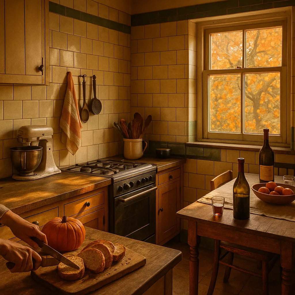 Helga's Küche im Herbst