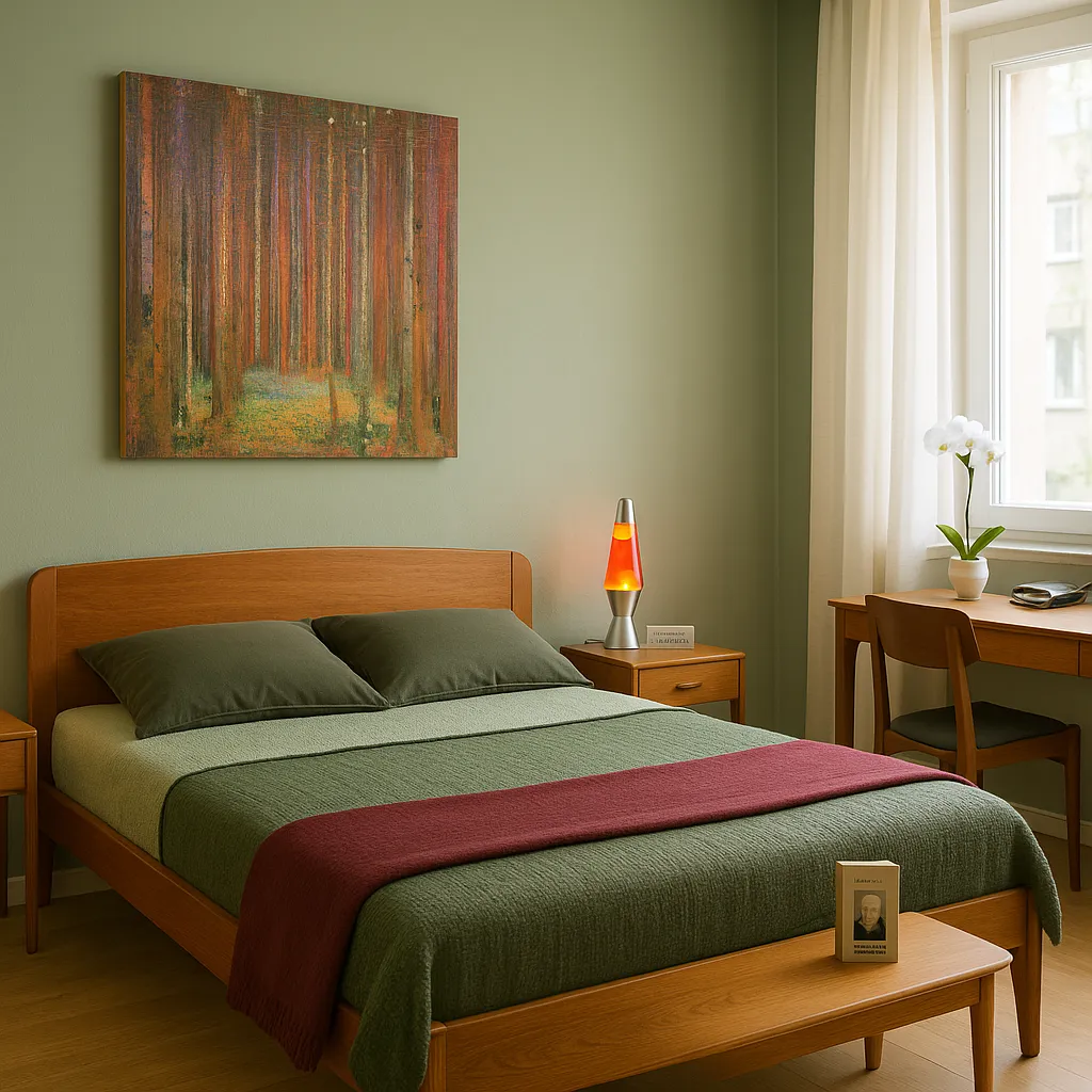 Helga's Schlafzimmer am Tag