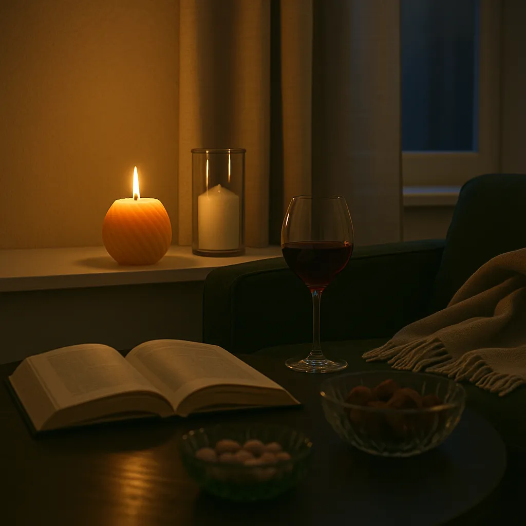 Gedrehte Bienenwachskerze