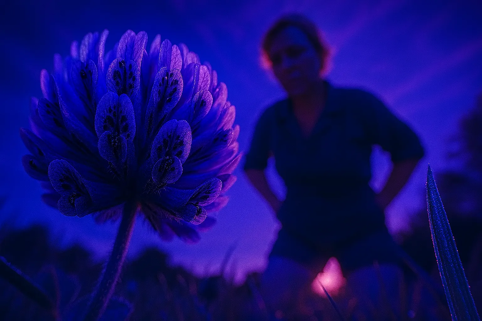 Janna gezien door het oog van een bij