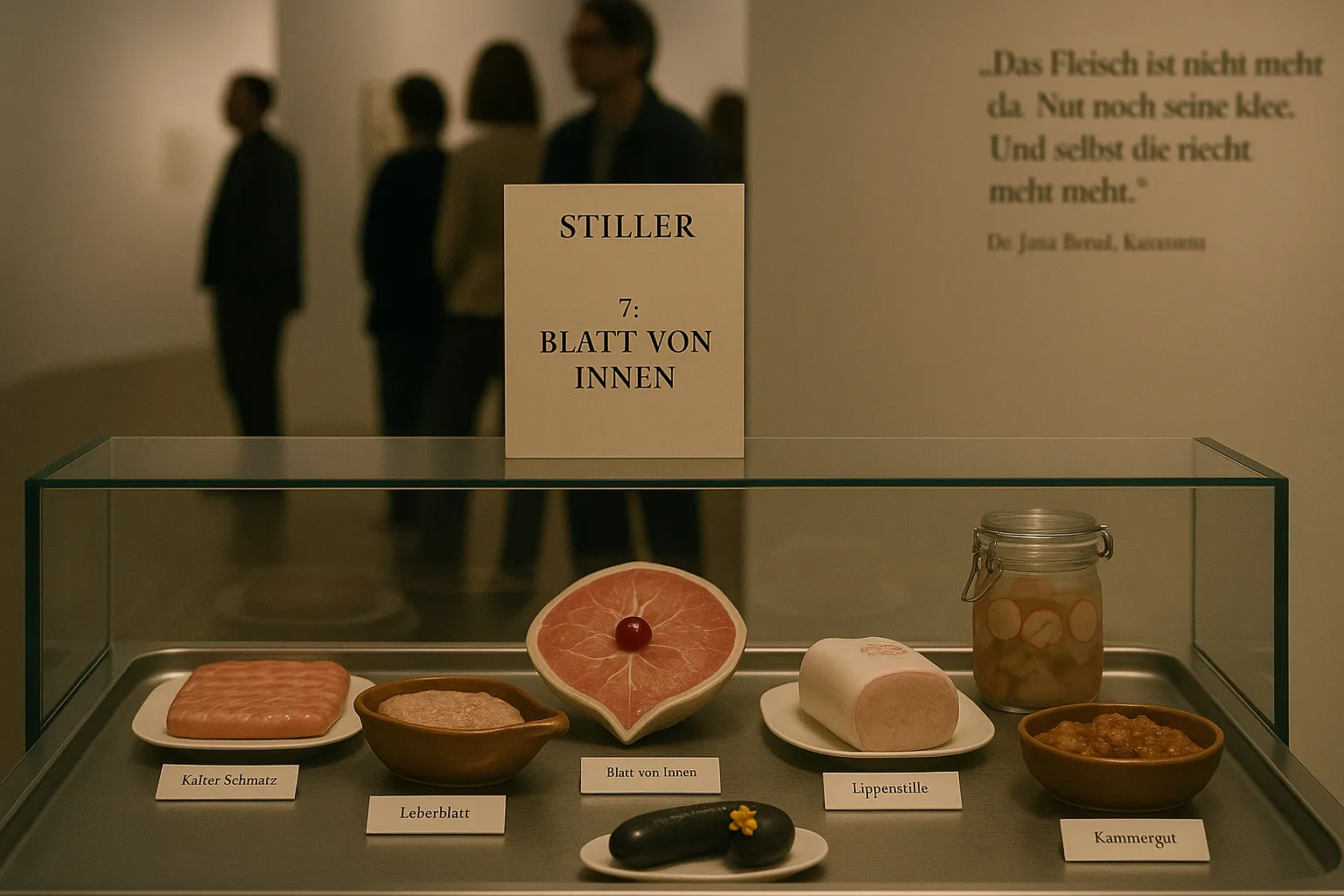 Stiller Museum Vitrine