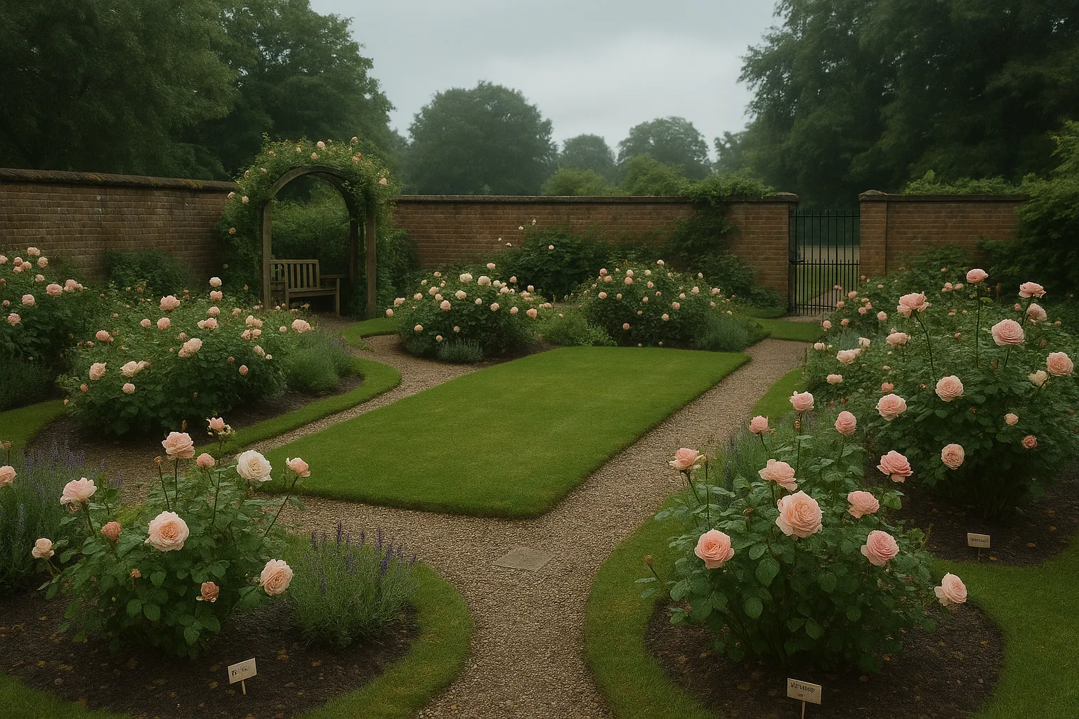 Rozentuin van Ulrike - een hof vol geheimen