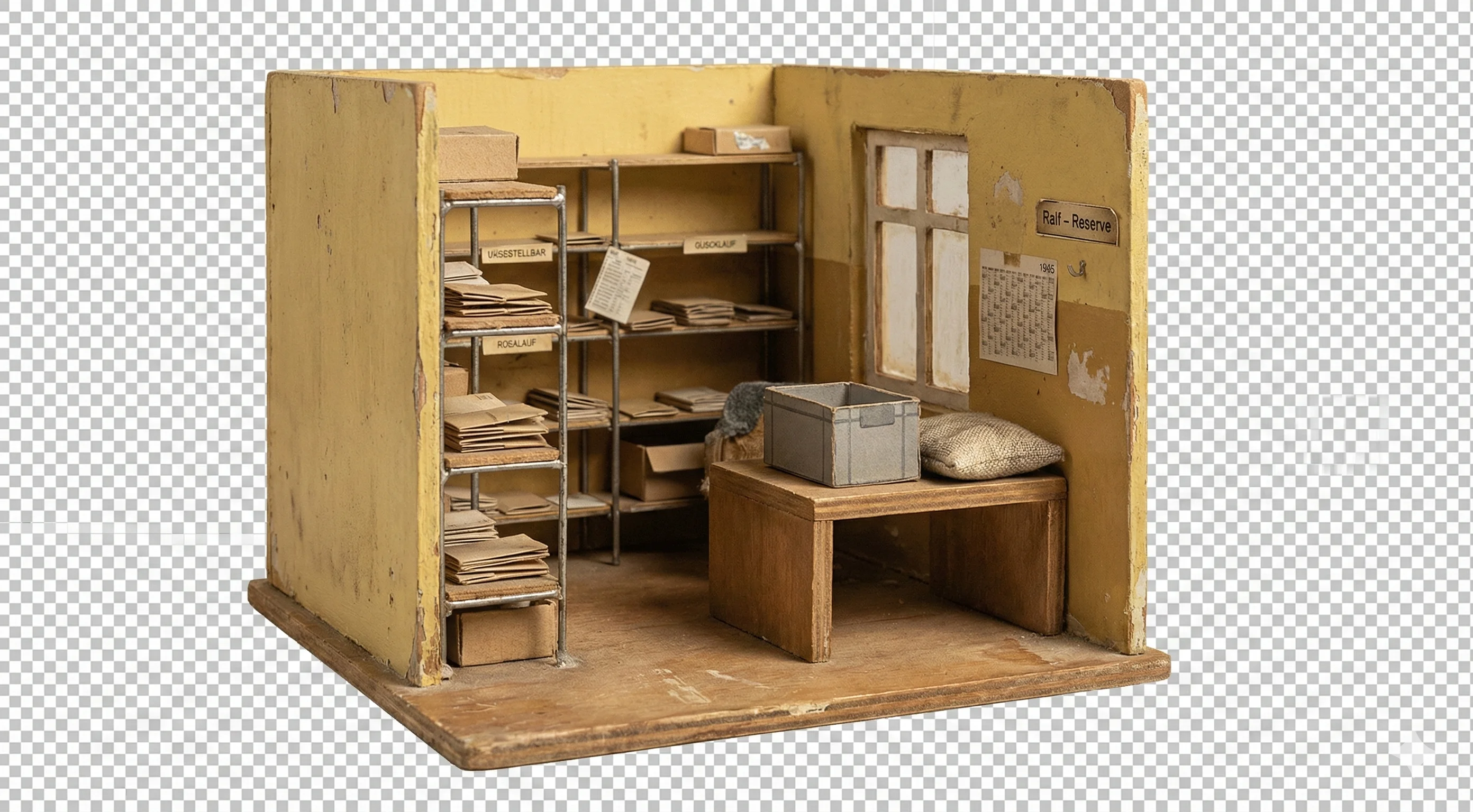 Postmagazin hinter der EDEKA